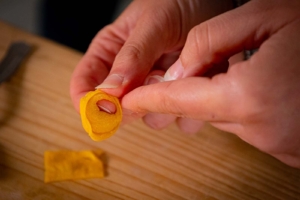 Italy cooking class tortellini pasta