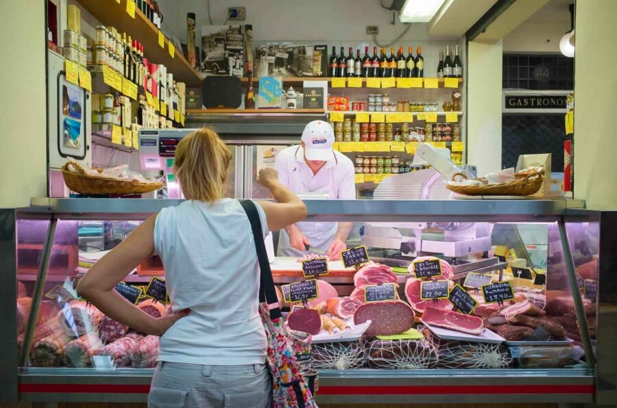 Mercato Albinelli butcher